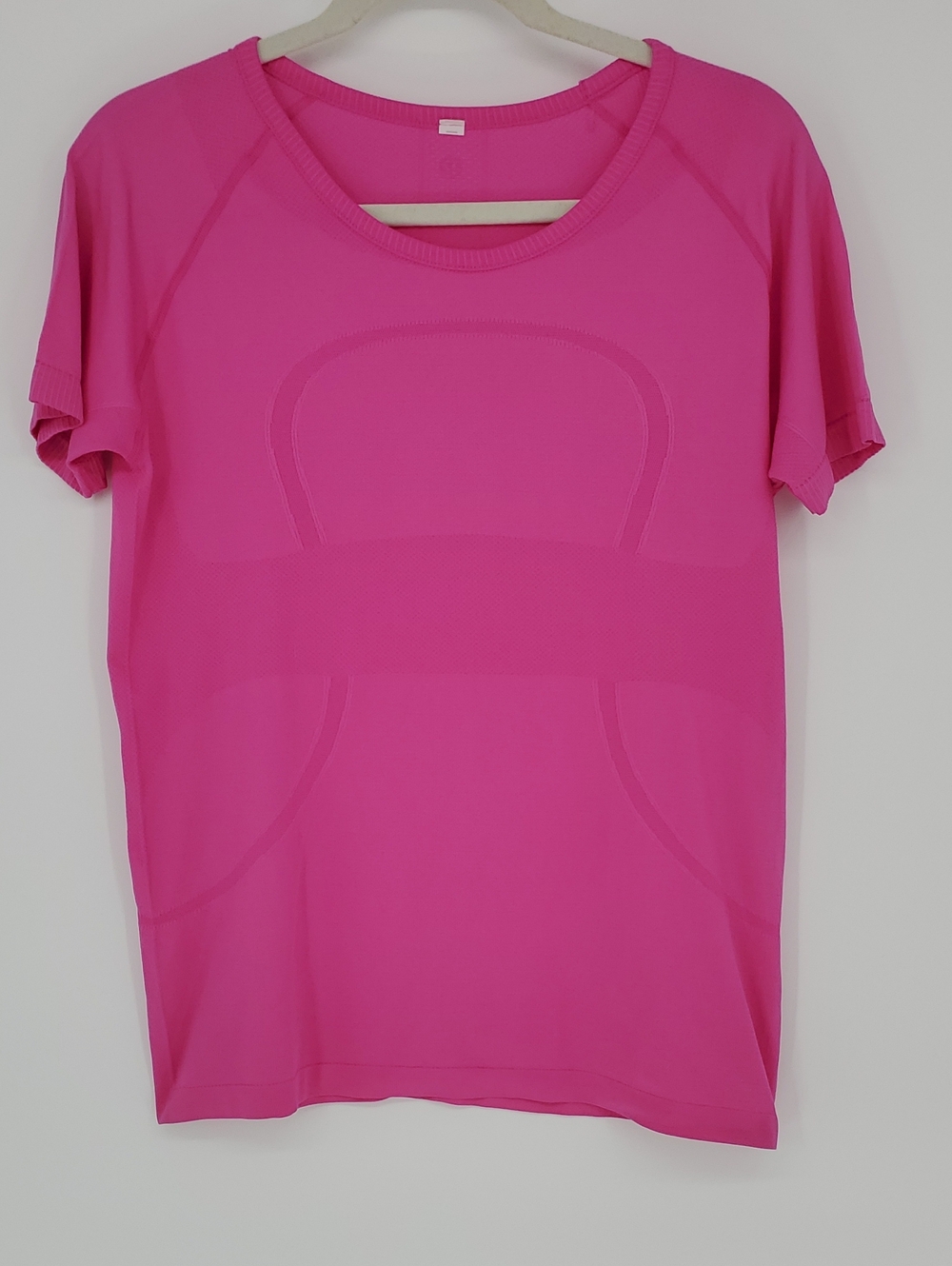 lululemon athletica Hot Pink Short-Sleeve Performance Tee